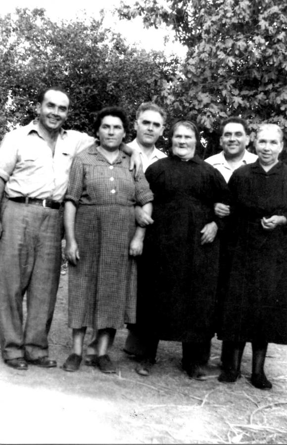 La familia de María Antonia Galán