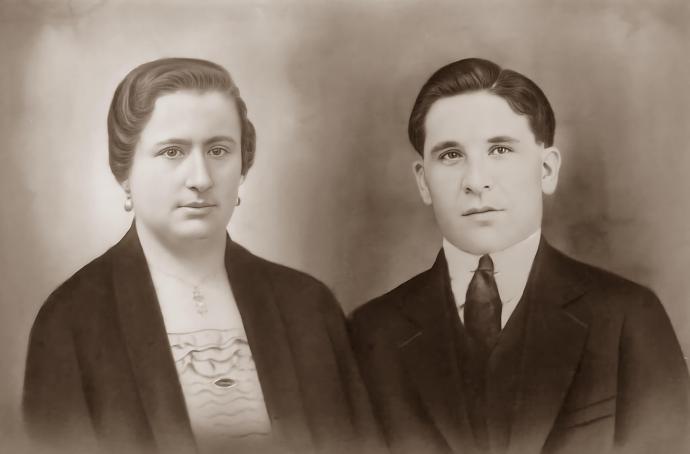 Matrimonio de Francisco Pérez y Juana Fernández