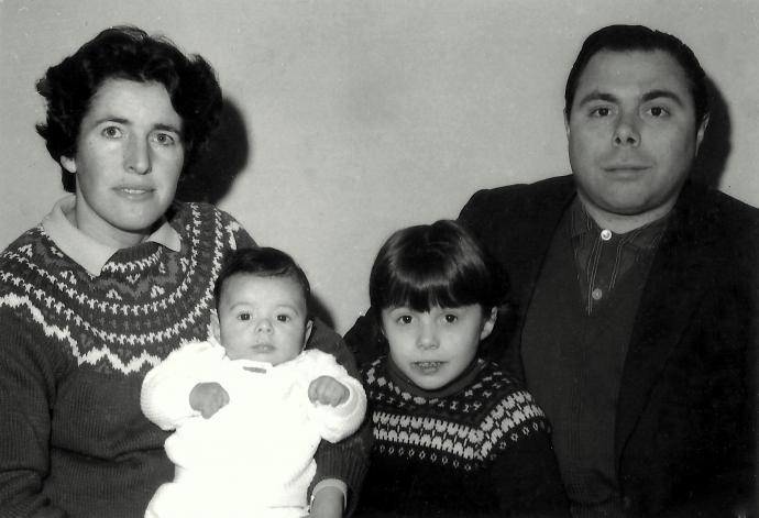 Una foto de la familia Campos Aguiar