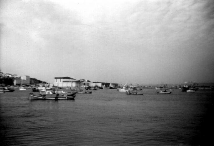 Una vista del Puerto de Sada